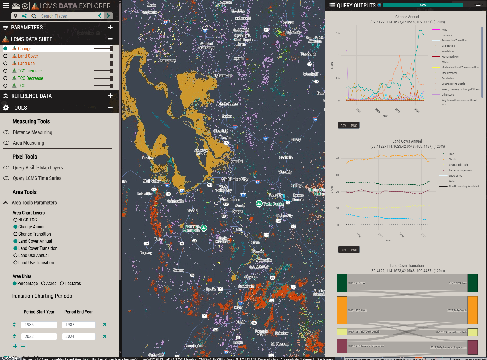 LCMS Data Explorer example image